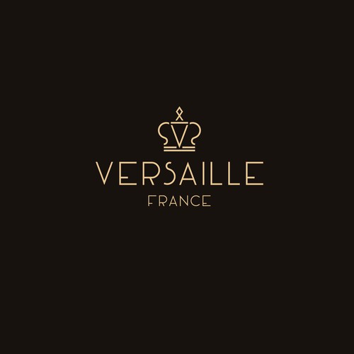 Luxury geometric logo for watch company.