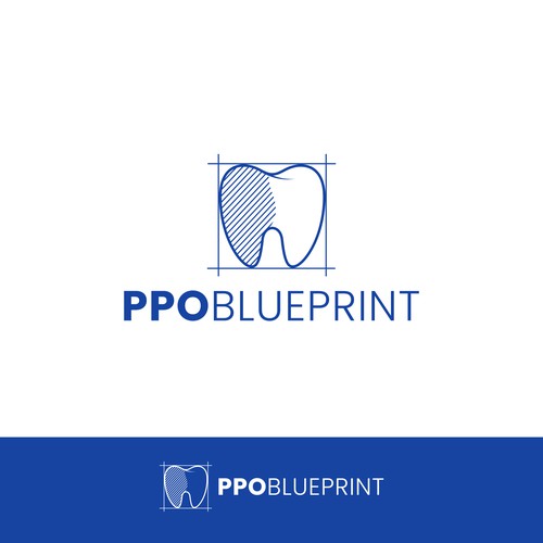 PPO Blueprint Logo Design