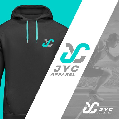 Sports fashion apparel logo design 