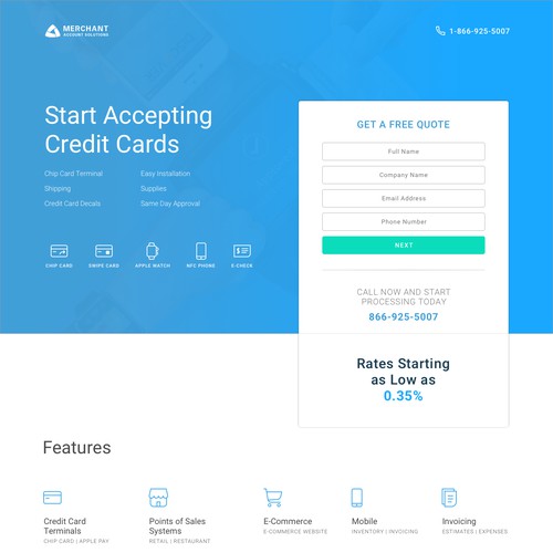 Landing Page Design