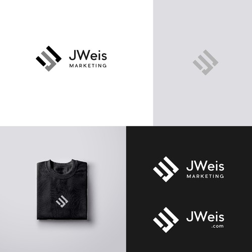 Monogram logo for a private marketing firm