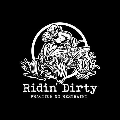 Ridin' Dirty T-shirt design