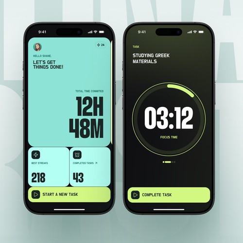 Time Tracker Productivity App