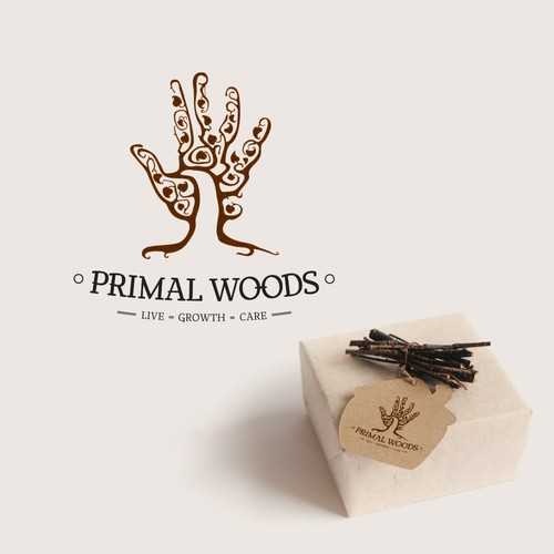 Logo design for Primal Woods