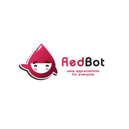 Designing logo for a futurist AI app that helps everyone appreciate fine wine