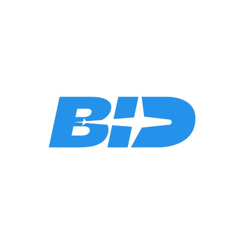 Logo concept for bidding company.