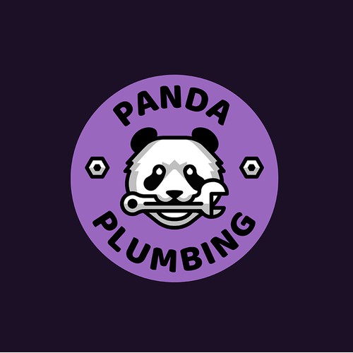 Logo design for ''Panda Plumbing''