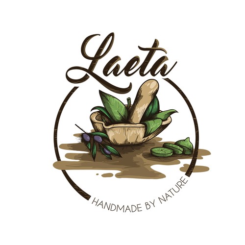 Natural - Hand drawn - Vintage Logo design