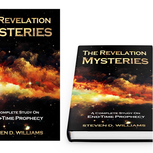 Create a innovation book cover for the apolcyptic book of the Bible - The Book of Revelation
