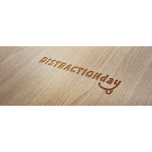Create a logo design for Distraction Day