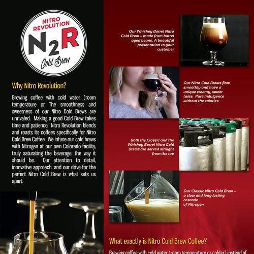 Cold Brew Coffee Flyer