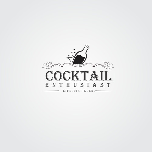 Create the next logo for Cocktail Enthusiast