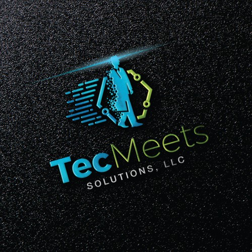 Tec Meets Logo Design.