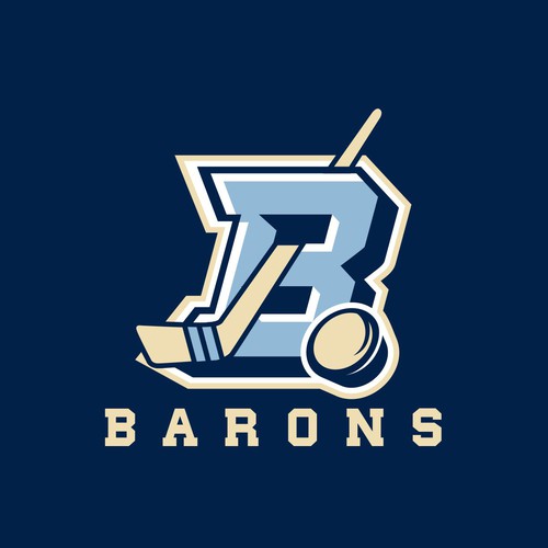 Barons Hockey Team Logo