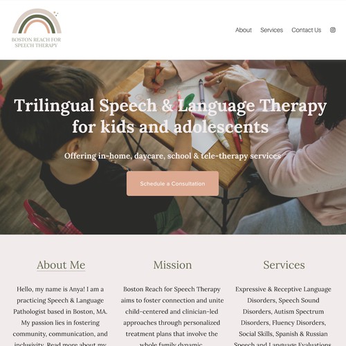 Boston Reach For Speech Therapy
