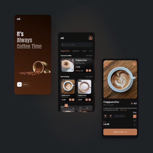 Coffee Shop Mobile App