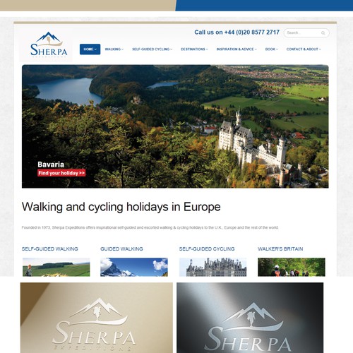 Rebrand a respected active travel company
