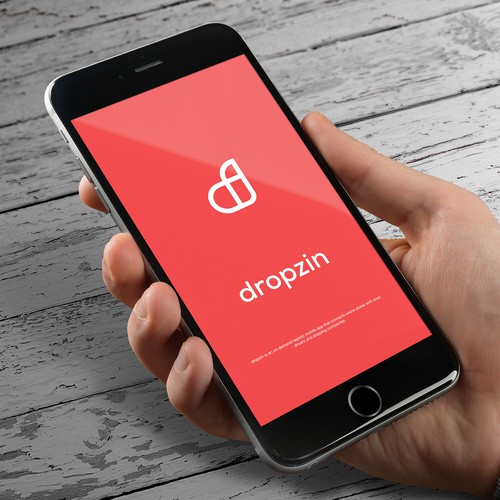 Simple, modern and elegant logo concept for a mobile app