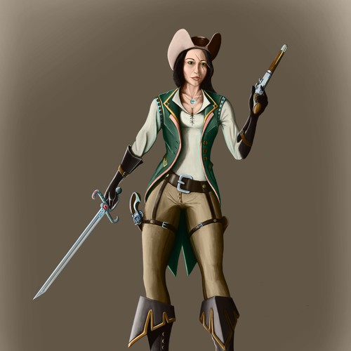 Pirate Assault - Thirce-eyed Betty.