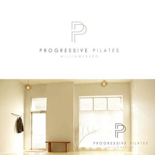 simple, sophisticated Logo Design for Boutique Pilates Studio In NYC