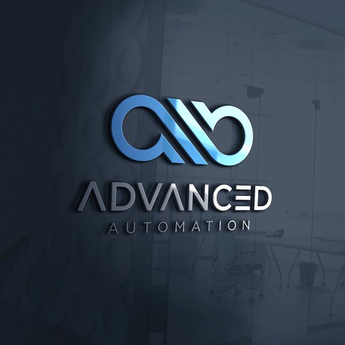 Bold logo concept for Advanced Automation.