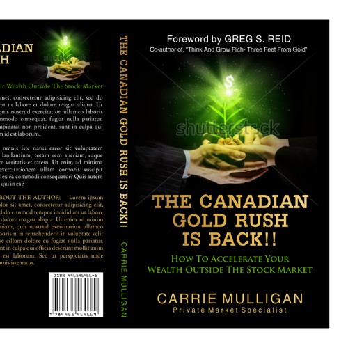 Reach for the Gold- make this book cover a treasure to keep