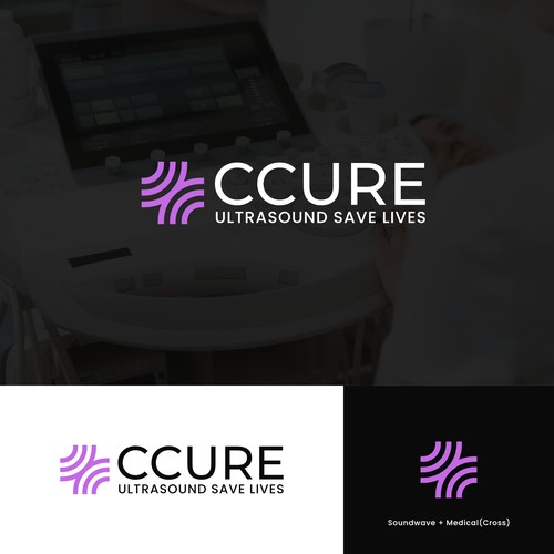 Unique logo for Ultrasound medical