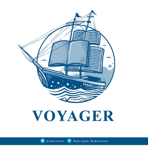 Design a “Voyager” mascot for a K-12 school in the heart of Seattle