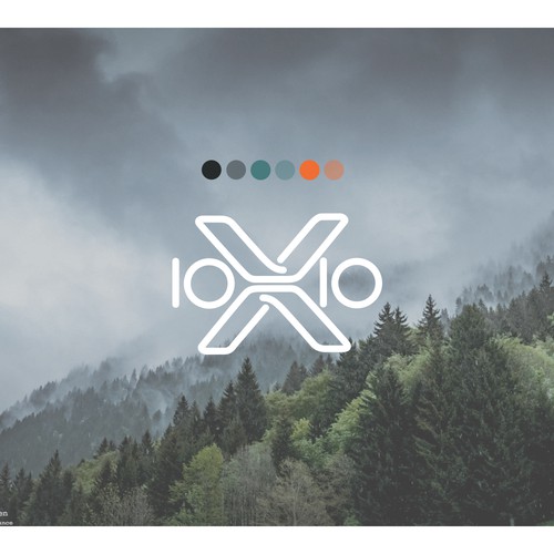 10 x 10 Philanthropy Logo design