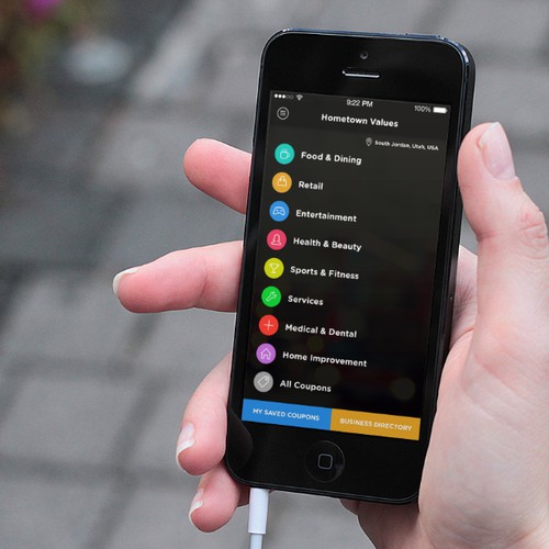 Create a design for a coupon app!