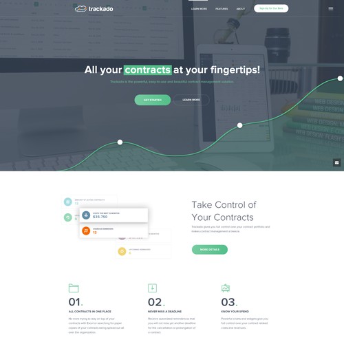 Saas Contract Management Website