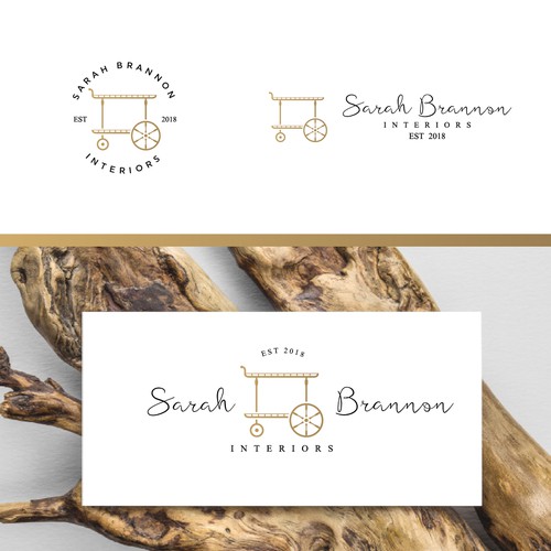 Logo concept for an interior design business