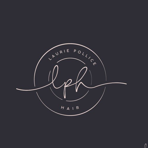 Logo concept for "LPH(hair stylist)"