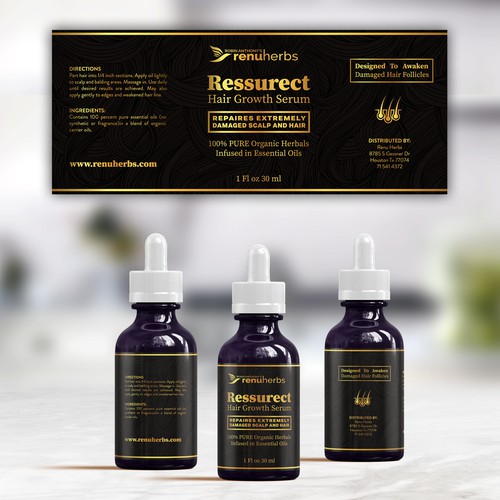 Ressurect Label design