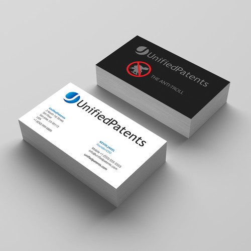 International business card concept