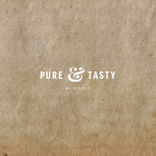 Wordmark with contrasting elements