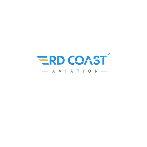 Strong logo for aviation industry