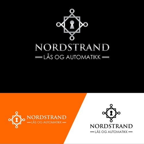 Logo Design for a small, Norwegian locksmith company