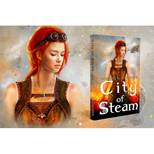 Create a book cover for a fantisy novel