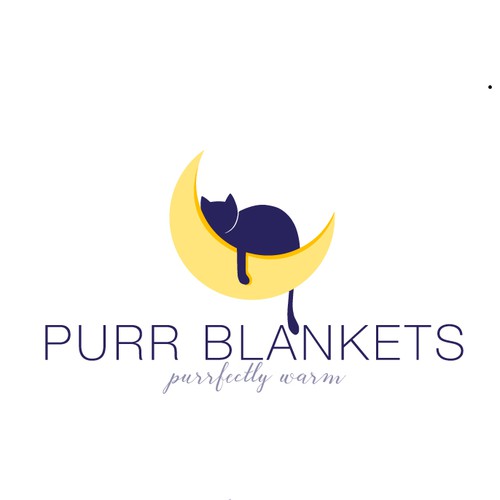 Sleeping cat logo