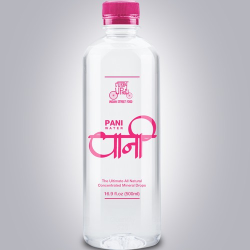 bottle label for pani