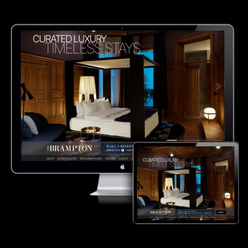 Website Design for Boutique Luxury Hotel