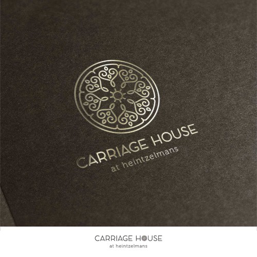 Royal Logo for Carriage House at Heintzelmams