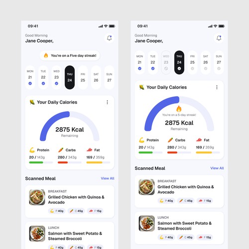 Calorie Tracker app