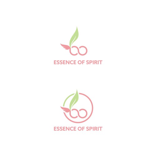 Logo "tbo" Initial for a Reiki Treatment Service - Essence of Spirit