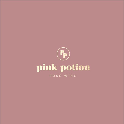 Feminine & simple logo for Rose Wine