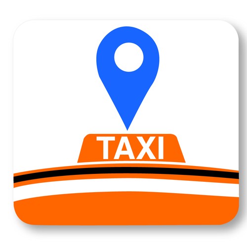taxi/cab app icon for on demand taxi