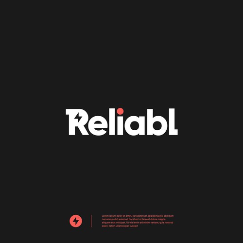 Simple logotype design concept.