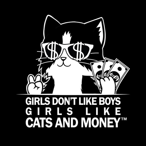Logo design for CATS AND MONEY