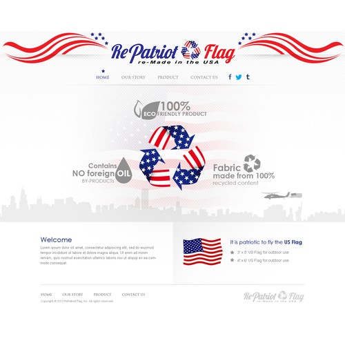 Help RePatriot Flag with a new website design